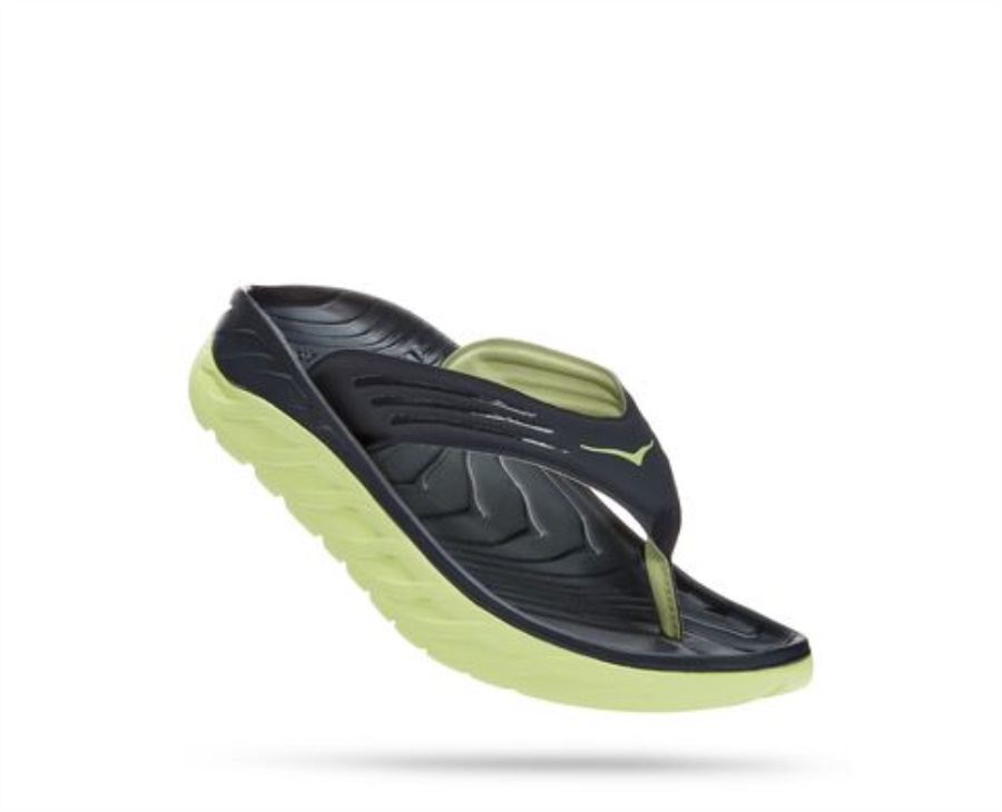 ORA Recovery Flip Hoka Blue Graphite Butterfly