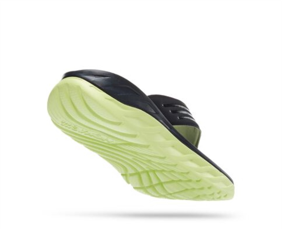 ORA Recovery Flip Hoka Blue Graphite Butterfly