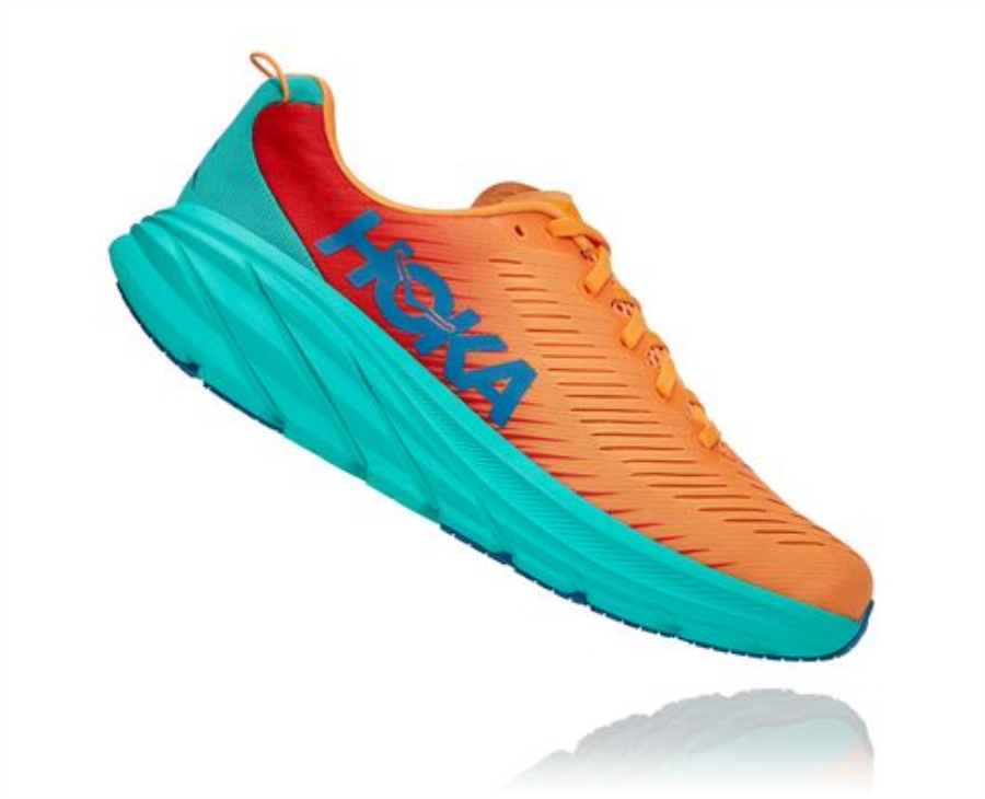 Hoka Rincon 3 Blazing Orange Fiesta