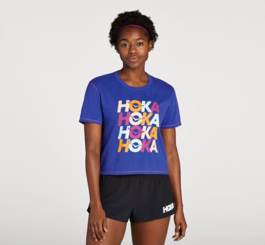 All-Day Tee Hoka Bluing