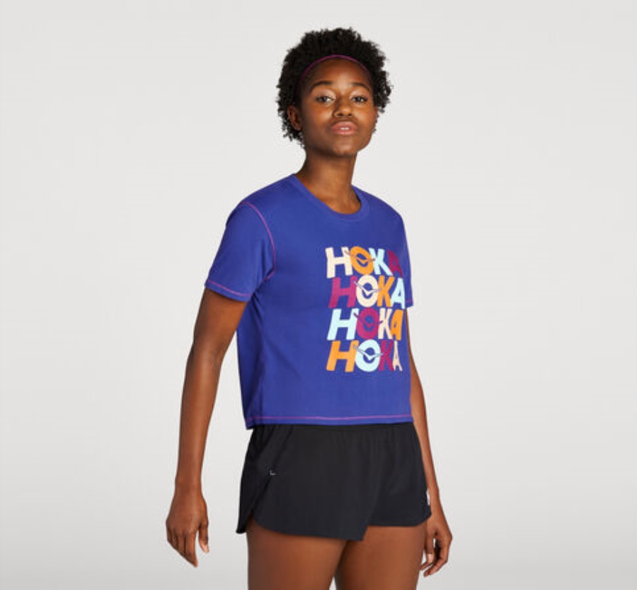 All-Day Tee Hoka Bluing