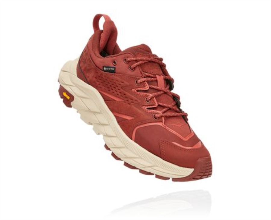 Anacapa Low GTX Hoka Cherry Mahogany Hot Sauce