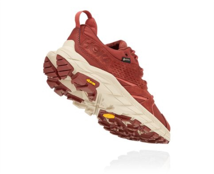 Anacapa Low GTX Hoka Cherry Mahogany Hot Sauce
