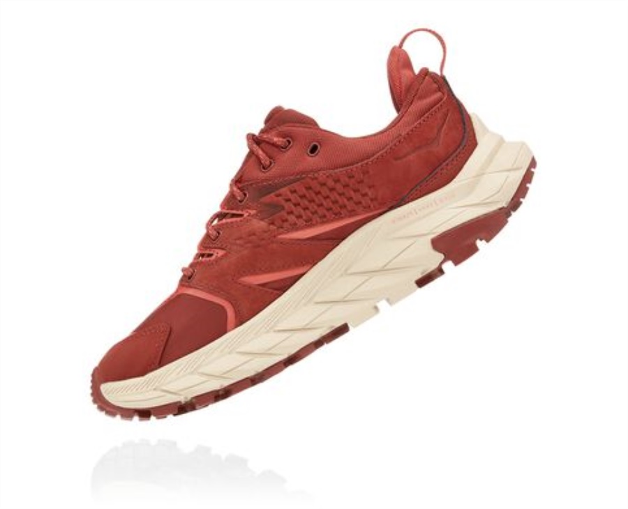 Anacapa Low GTX Hoka Cherry Mahogany Hot Sauce