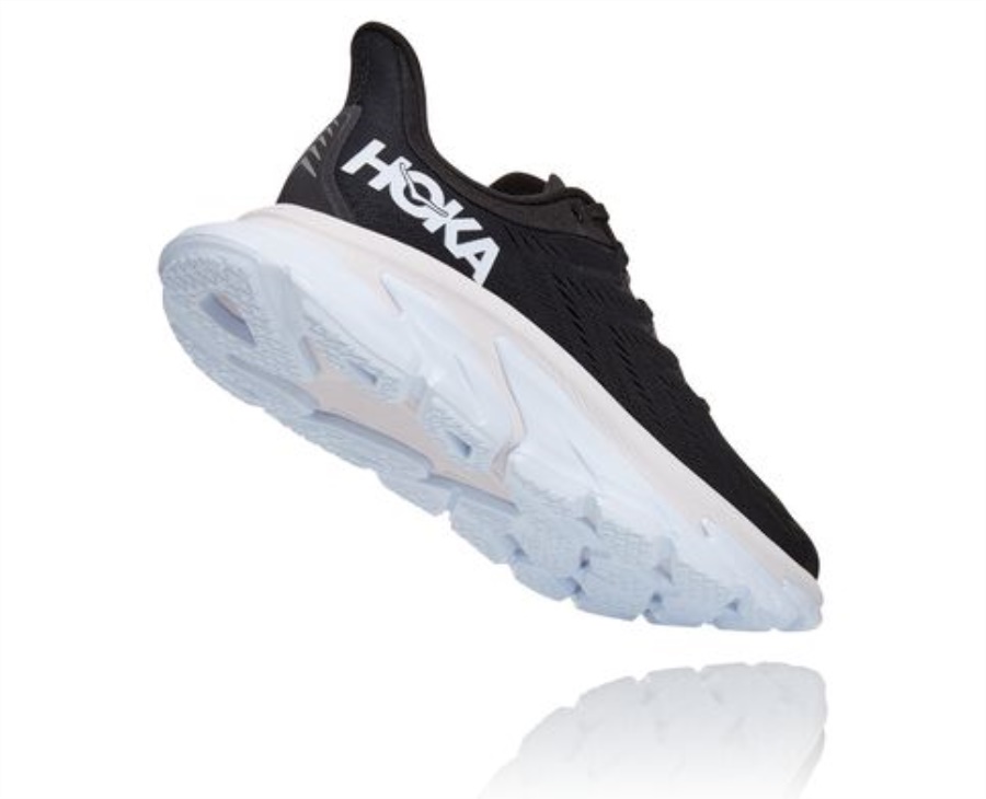 Hoka Clifton Edge Black White