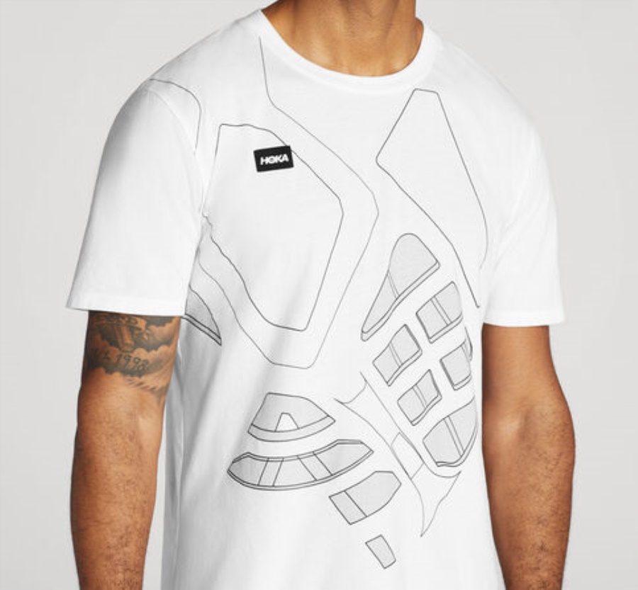 Hoka All-Day Tee White