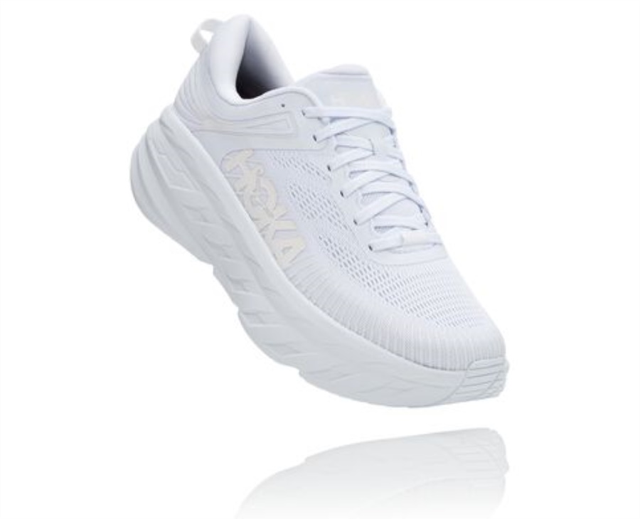 Bondi 7 Hoka White