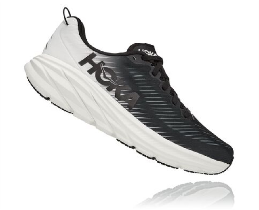 Rincon 3 Hoka Black White
