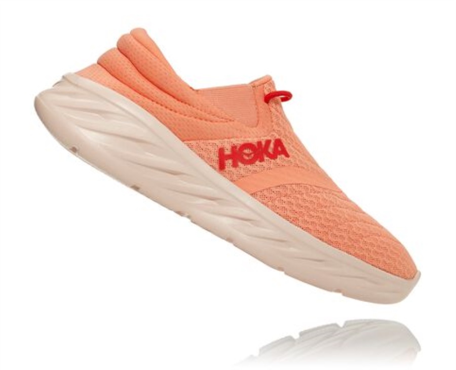 Ora Recovery Shoe 2 Hoka Cantaloupe Fiesta