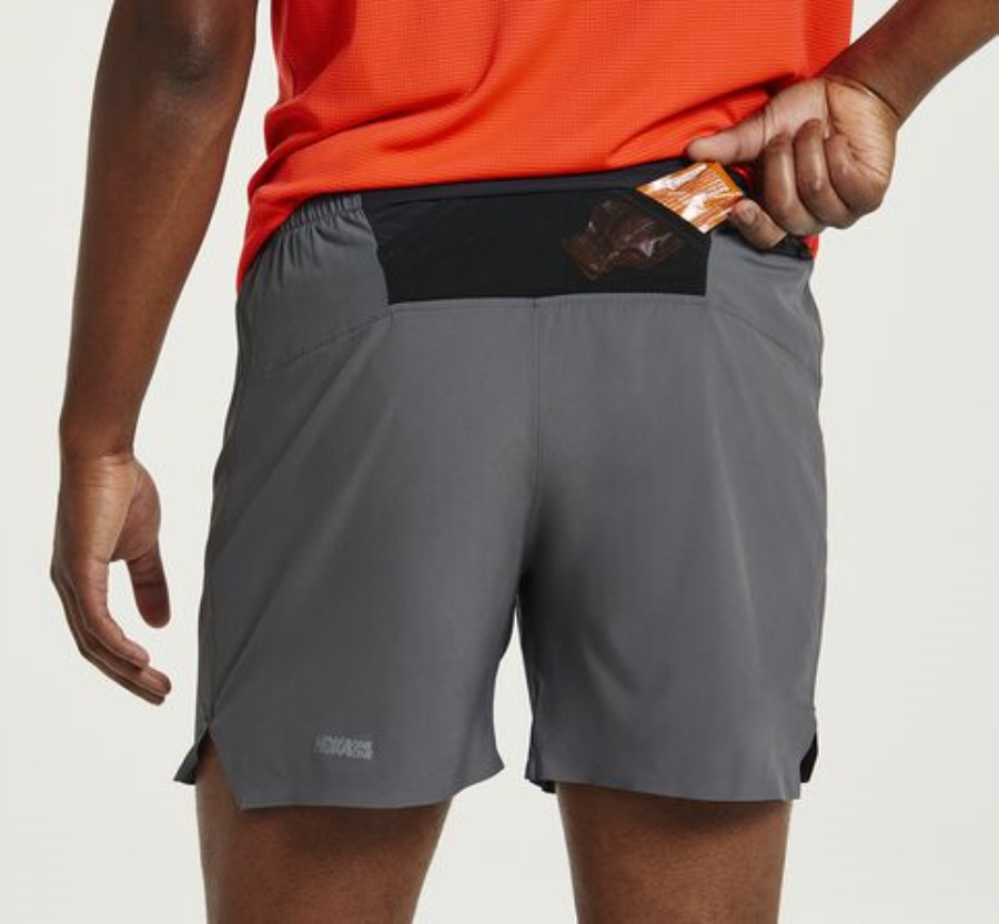 Hoka Glide 5''Short Castlerock