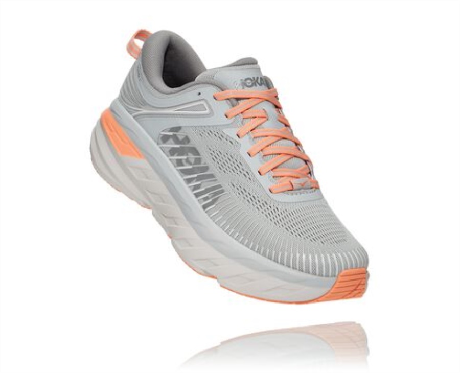 Bondi 7 Hoka Harbor Mist Sharkskin