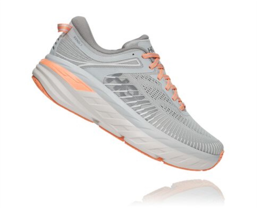 Bondi 7 Hoka Harbor Mist Sharkskin
