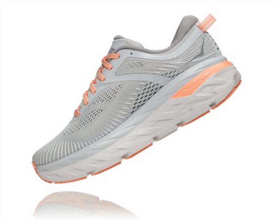Bondi 7 Hoka Harbor Mist Sharkskin