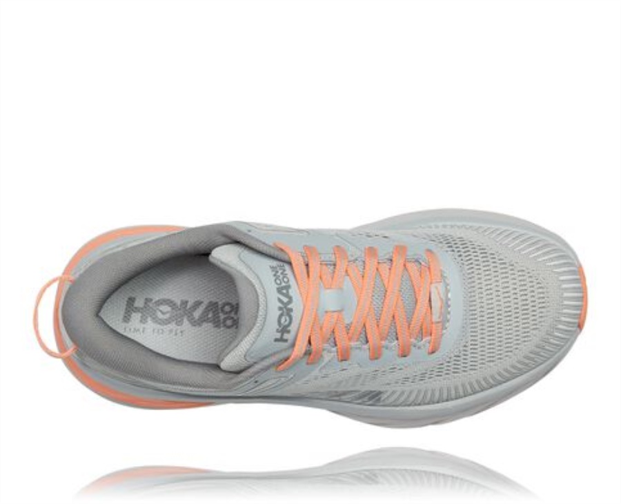 Bondi 7 Hoka Harbor Mist Sharkskin