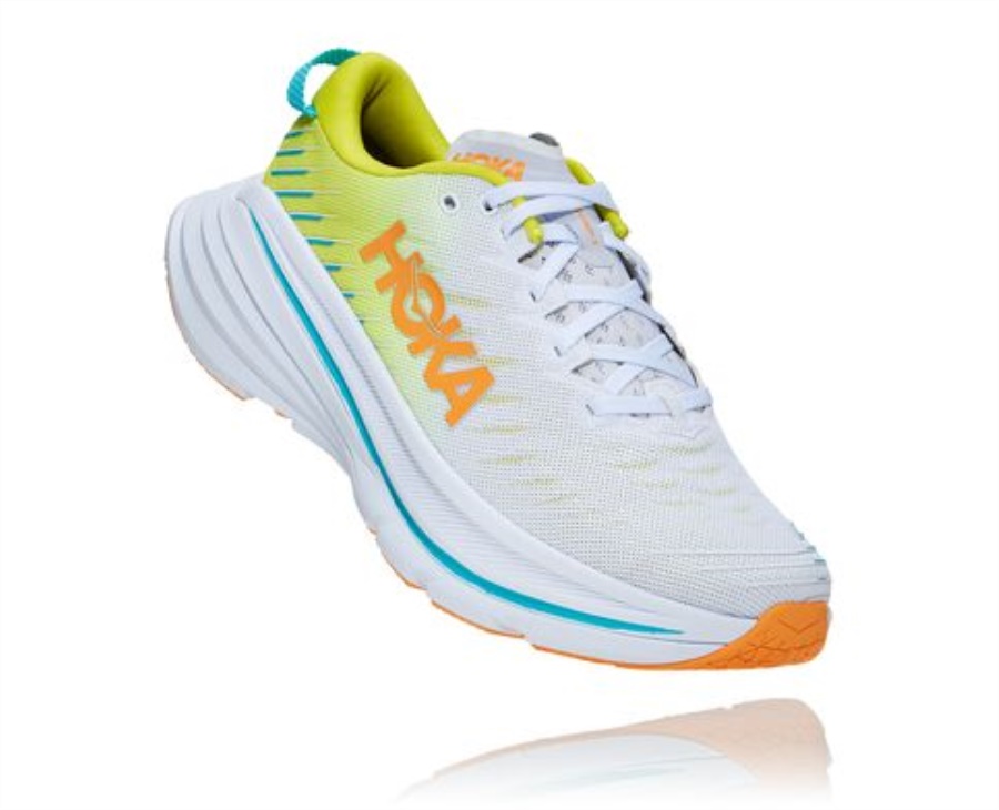 Bondi X Hoka White Evening Primrose