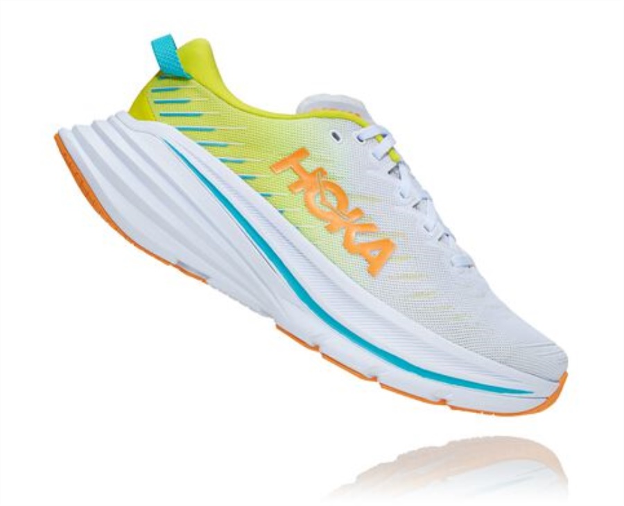 Bondi X Hoka White Evening Primrose