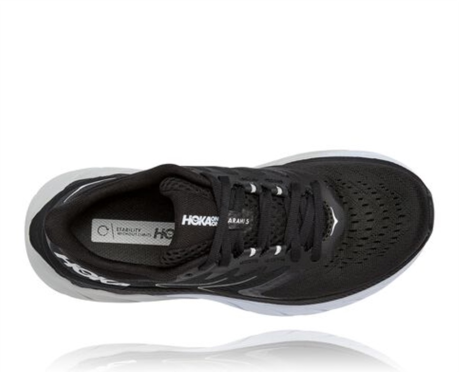 Hoka Arahi 5 Black White