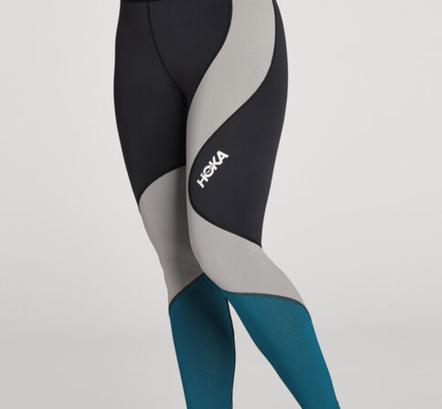 Hoka Hupana Tight Blue Coral