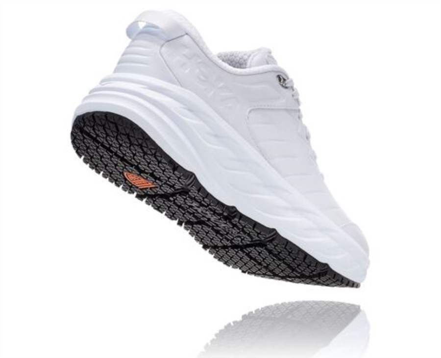 Bondi SR White Hoka
