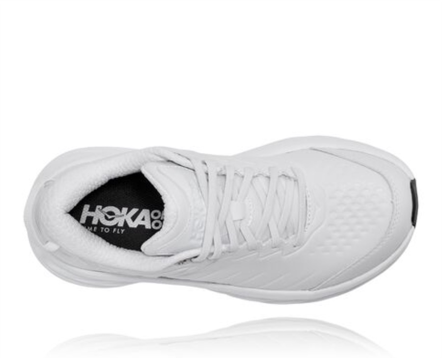 Bondi SR White Hoka