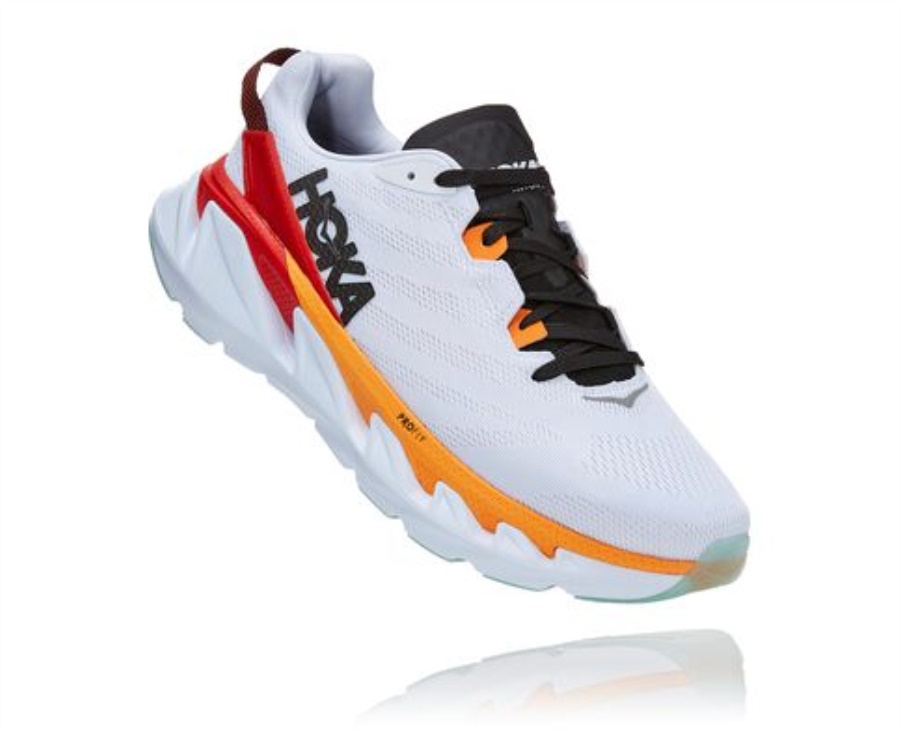 Elevon 2 Hoka White Blazing Orange