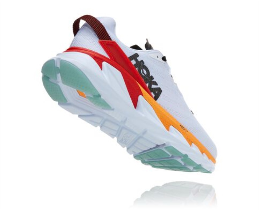 Elevon 2 Hoka White Blazing Orange