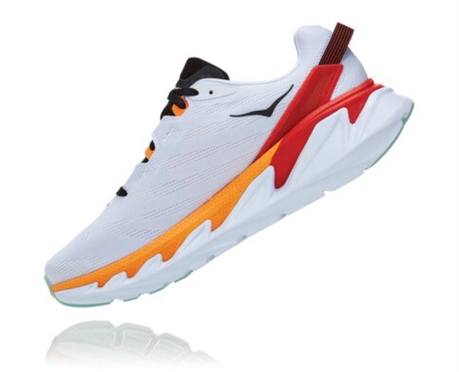 Elevon 2 Hoka White Blazing Orange
