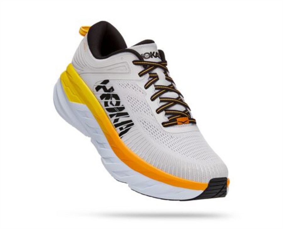 Hoka Bondi 7 Nimbus Cloud Radiant Yellow