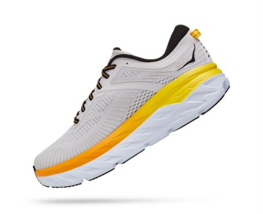 Hoka Bondi 7 Nimbus Cloud Radiant Yellow