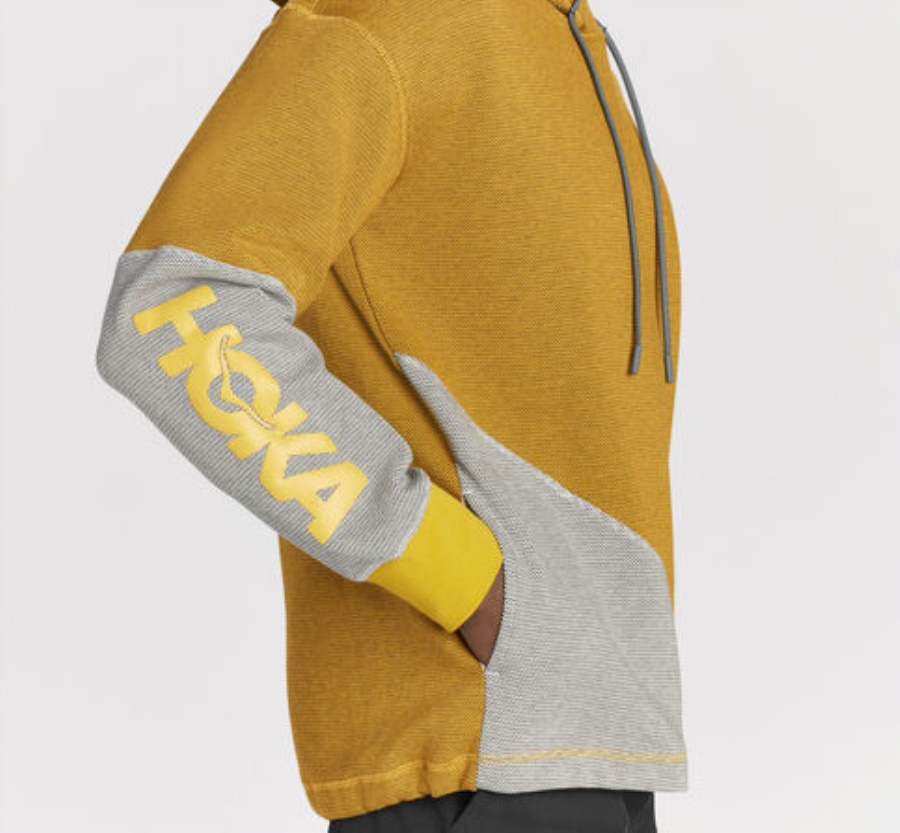Hoka All-Day Hoodie Golden Yellow