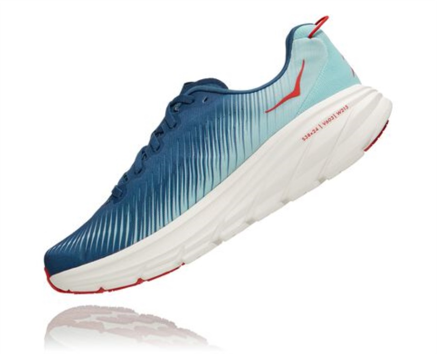 Hoka Rincon 3 Real Teal Eggshell Blue