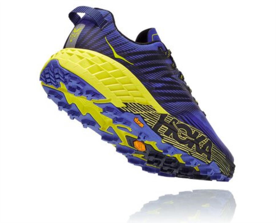 Speedgoat 4 Hoka Black Iris Evening Primrose