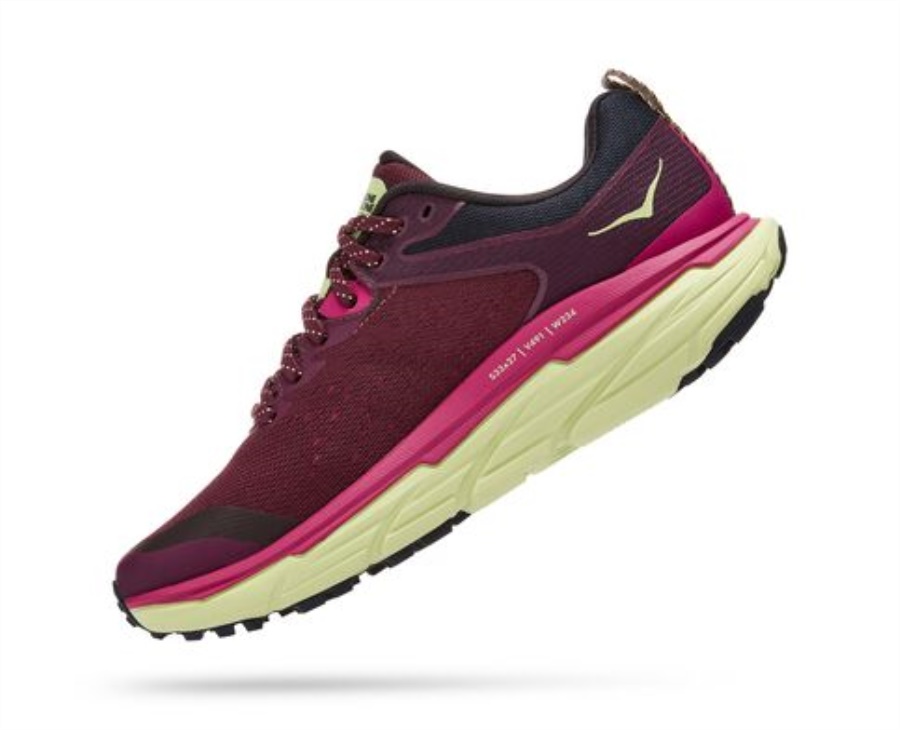 Hoka Challenger ATR 6 Grape Wine Butterfly