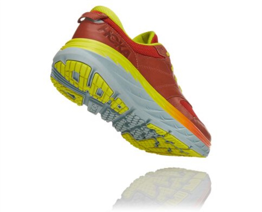 Hoka Bondi L Auburn Chili