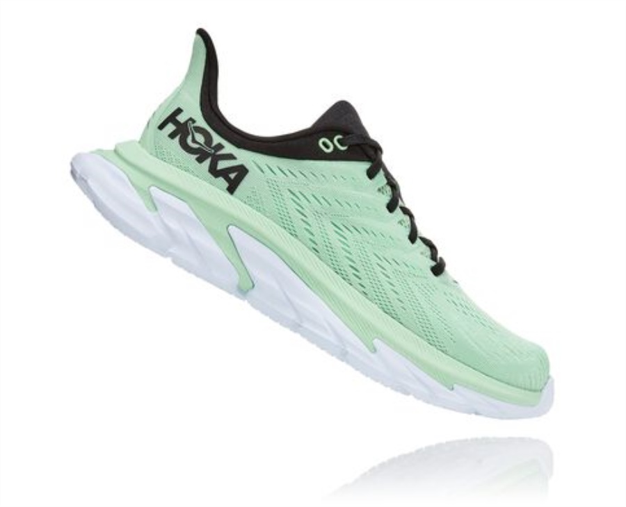 Hoka Clifton Edge Green Ash Outer Space