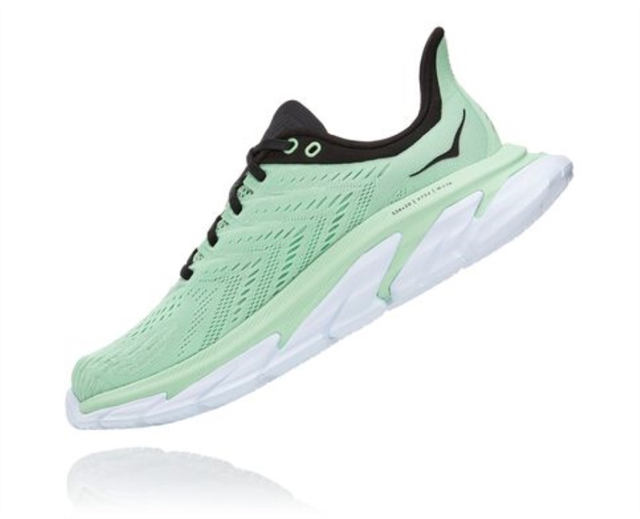 Hoka Clifton Edge Green Ash Outer Space