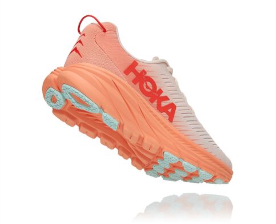 Rincon 3 Hoka Silver Peony Cantaloupe
