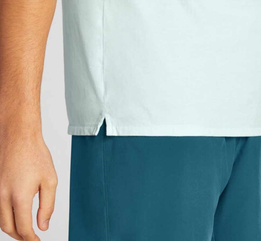 Hoka All-Day Tee Blue Glass