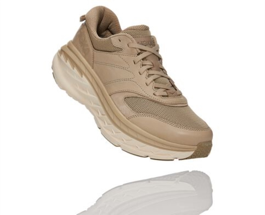 Bondi L Hoka Dune Oxford Tan
