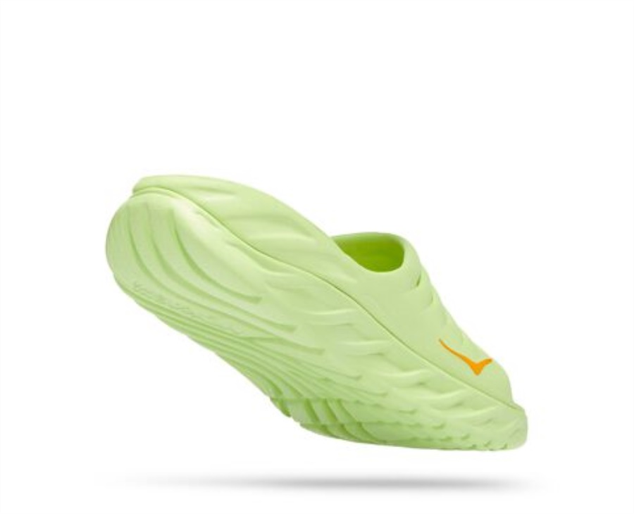 Ora Recovery Slide Hoka Butterfly Radiant Yellow