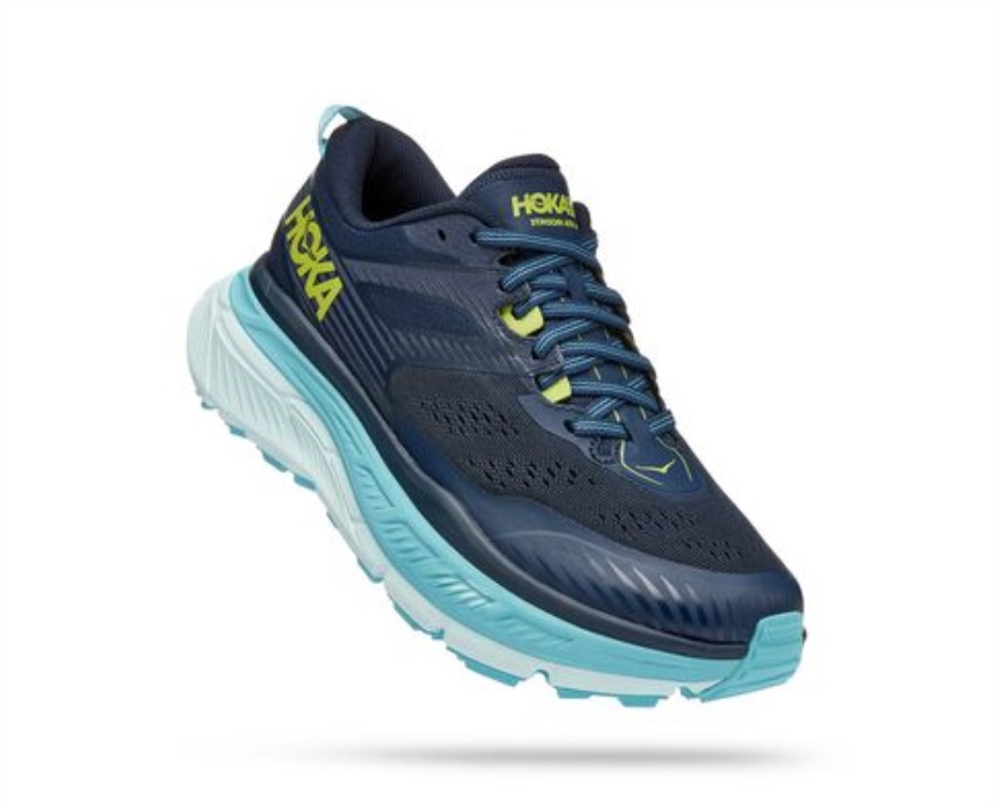 Hoka Stinson ATR 6 Outer Space Blue Glass