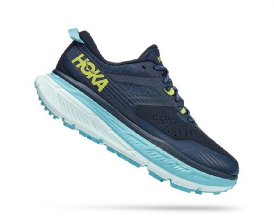 Hoka Stinson ATR 6 Outer Space Blue Glass