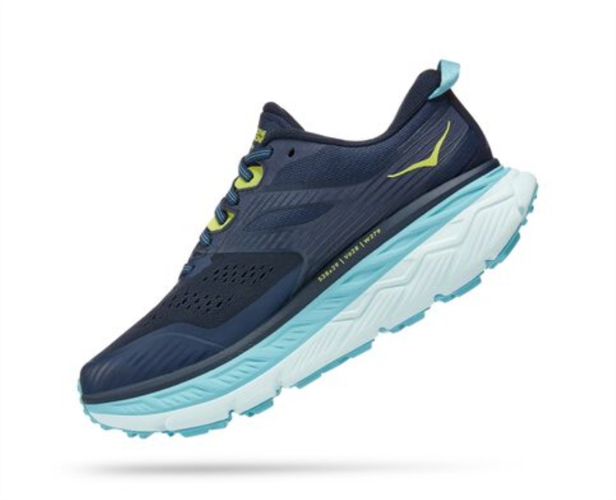 Hoka Stinson ATR 6 Outer Space Blue Glass