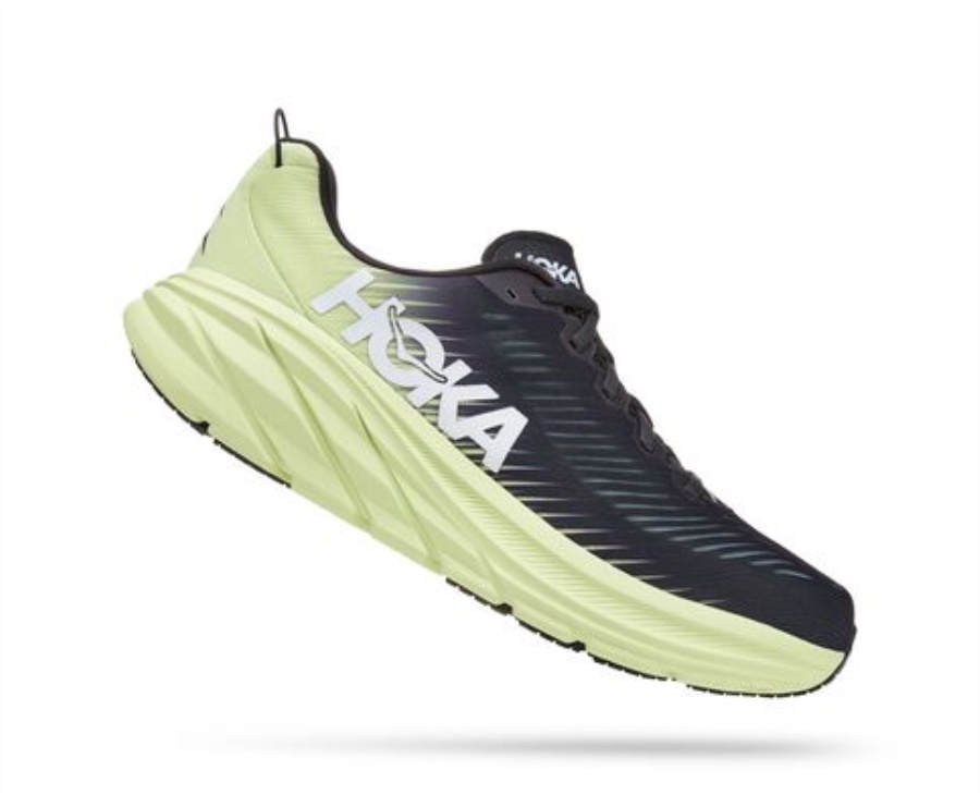 Hoka Rincon 3 Blue Graphite Butterfly