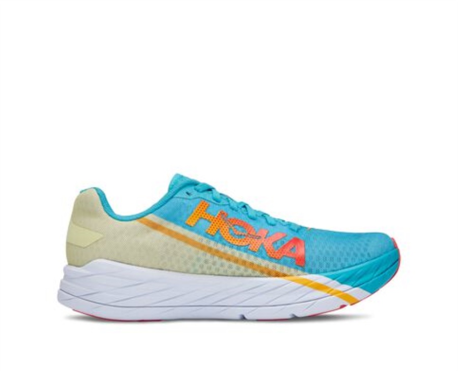 Rocket X Hoka Scuba Blue Luminary Green