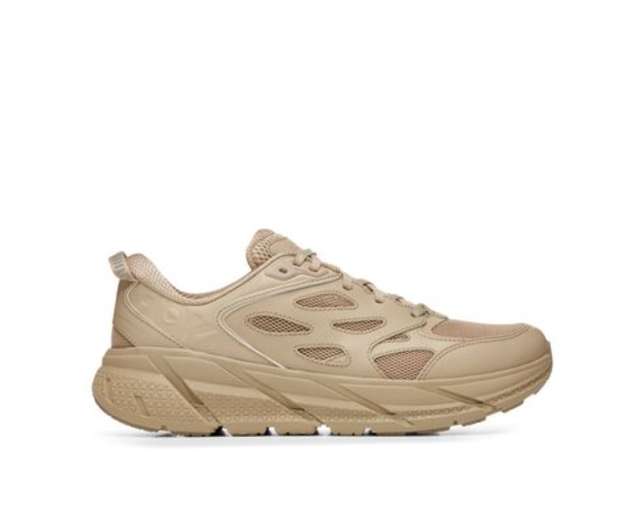 Hoka Clifton L Oxford Tan Dune