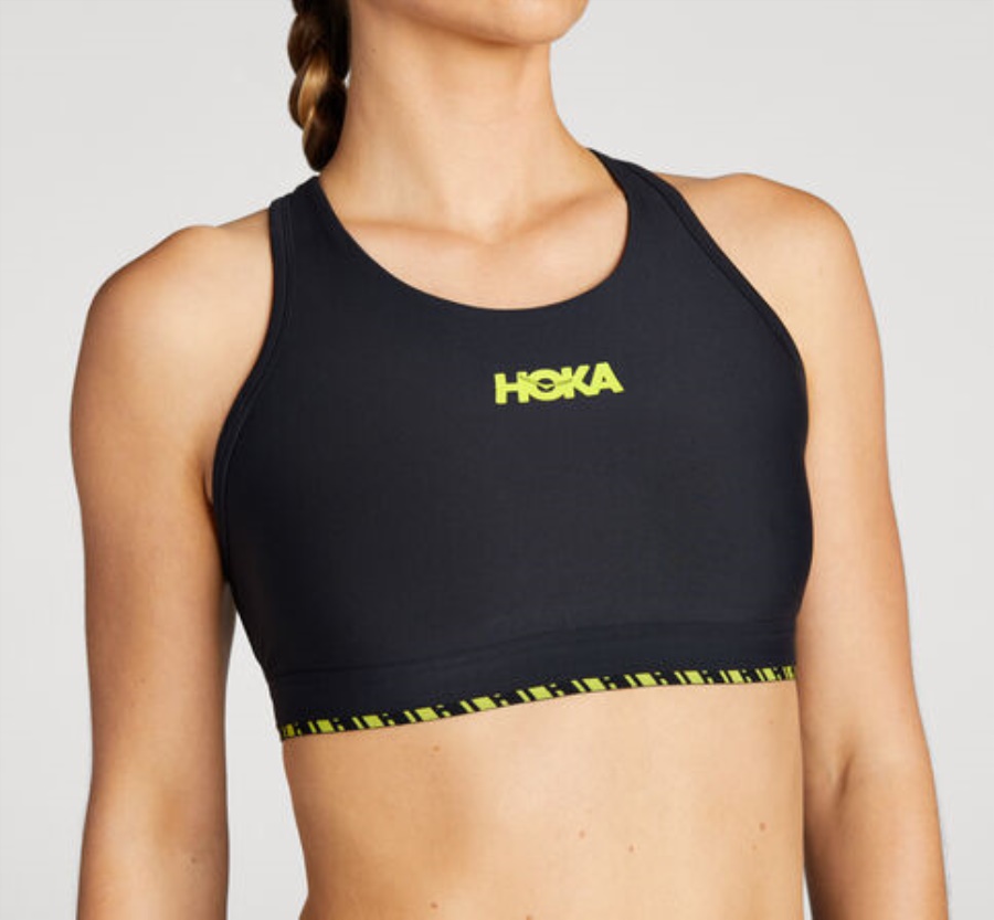 Hoka Hupana Sports Bra Black