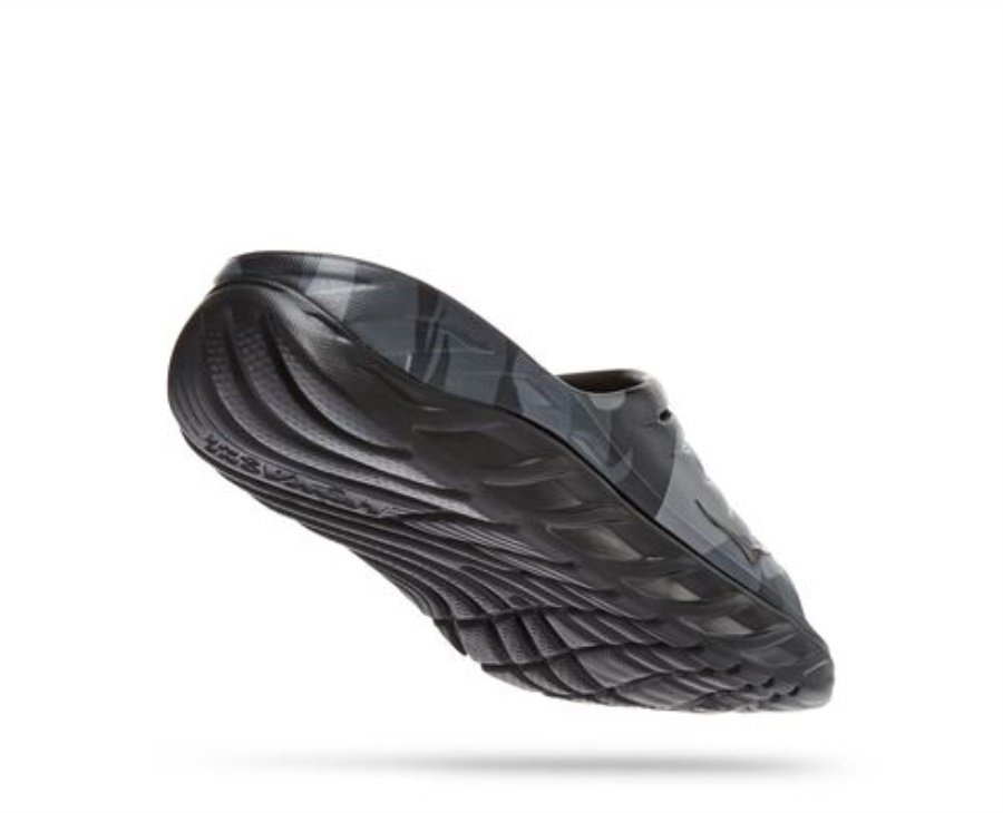 Hoka Ora Recovery Slide Black