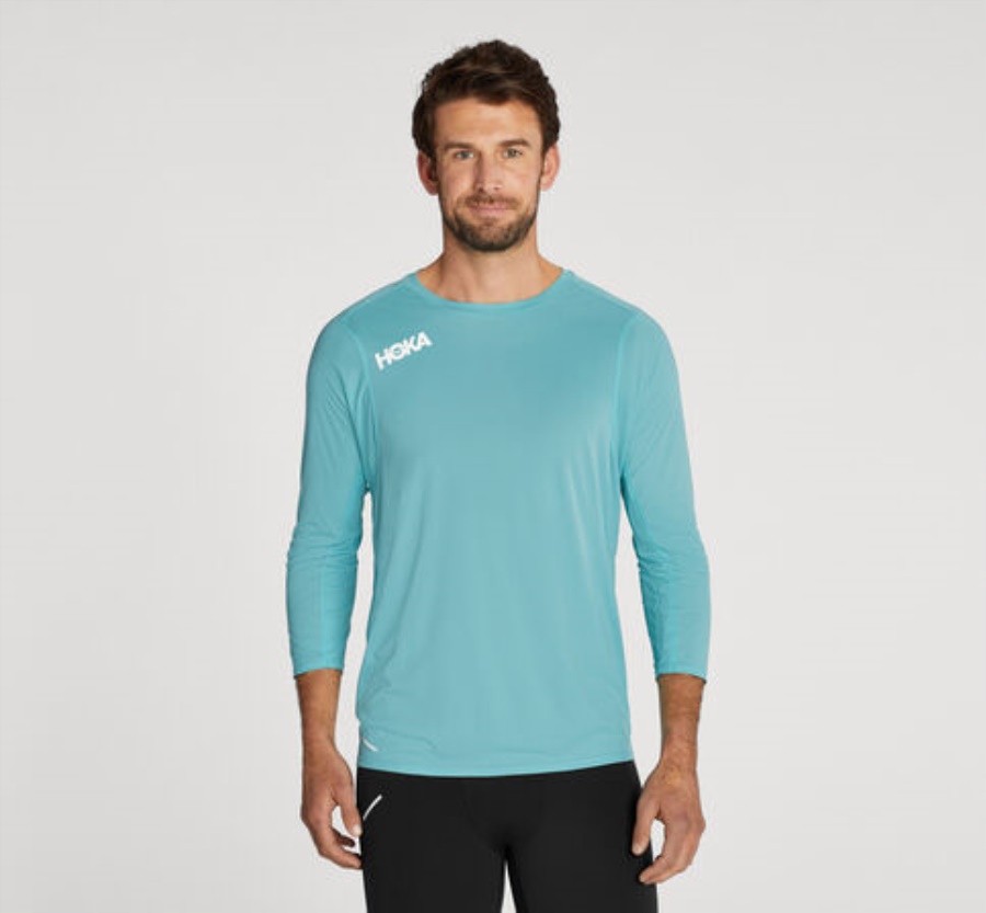 Glide 3 4 Sleeve Hoka Coastal Shade