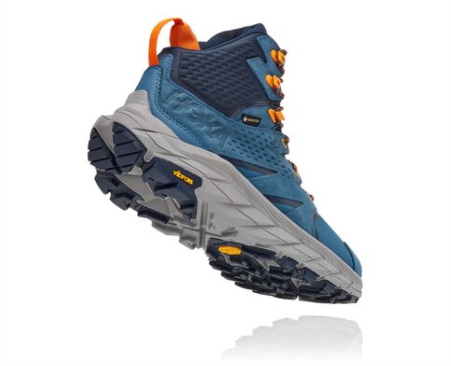 Anacapa Mid GTX Hoka Real Teal Outer Space